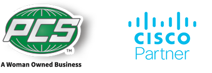 PCS and Cisco Logos